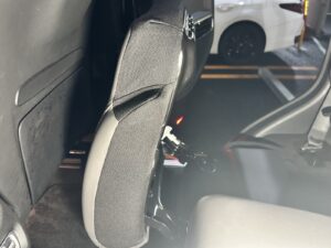 清掃後のシート写真1