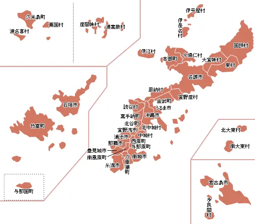 沖縄県地図