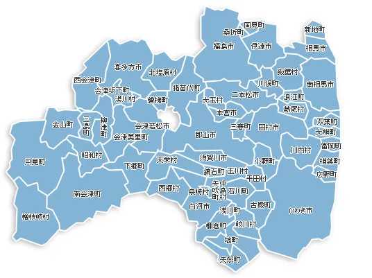 福島県地図
