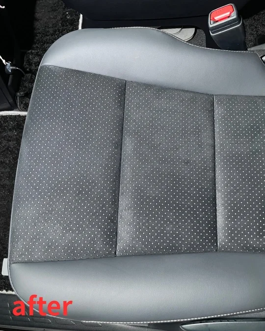 清掃後 車内全体の状態