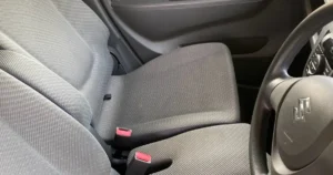 作業後のスズキ ワゴンRの車内